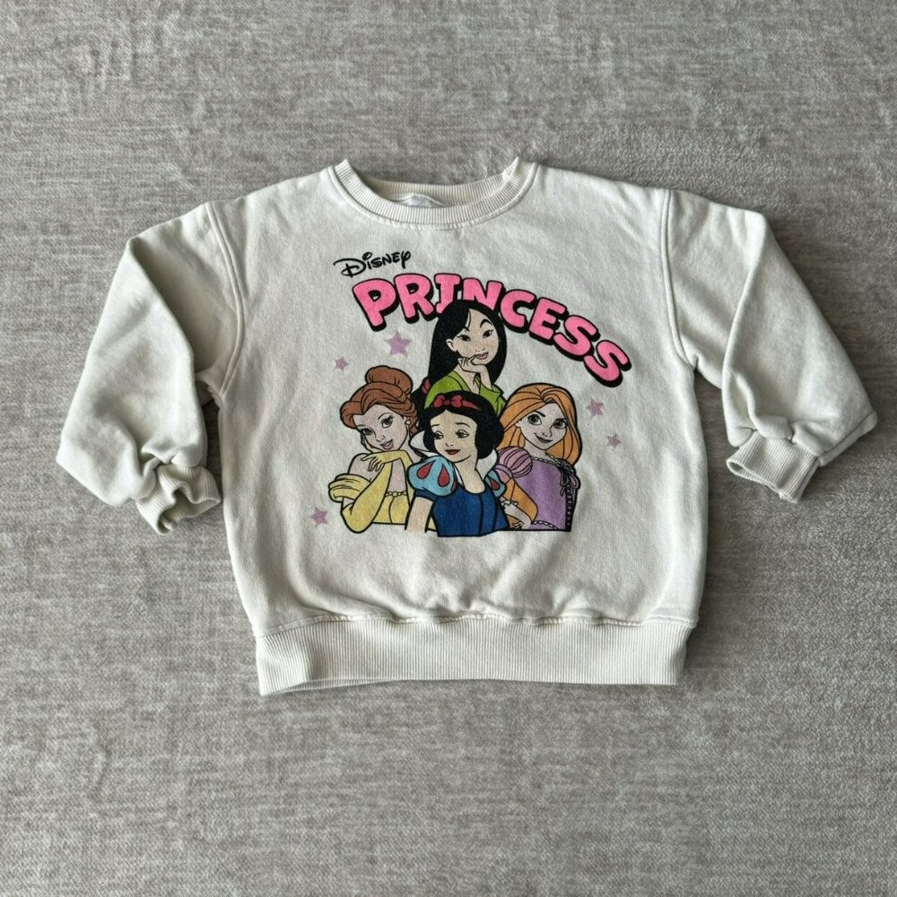 4-5y Zara Disney Princess Sweatshirt